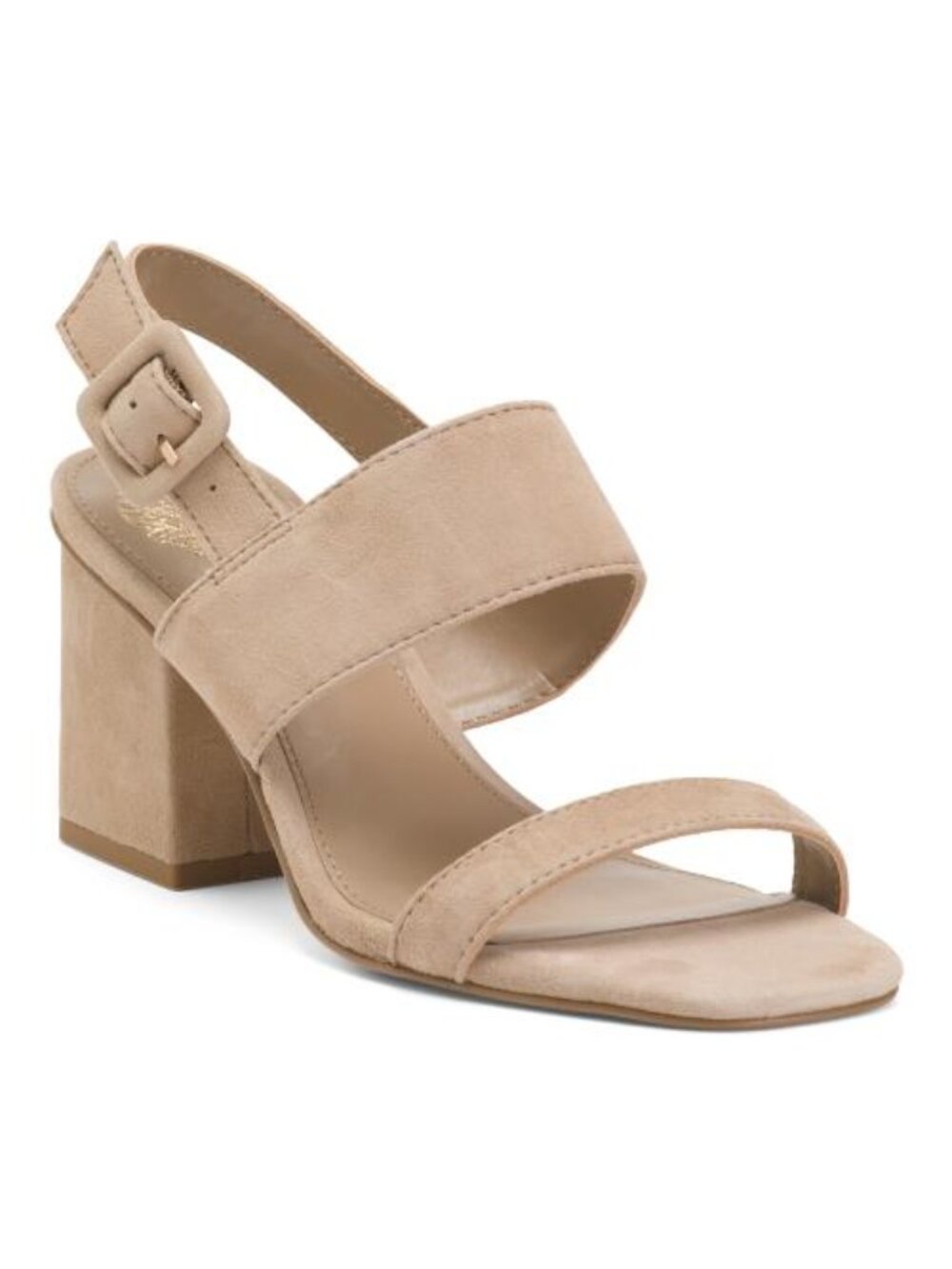 VINCE CAMUTO Tortilla Suede Muranti Heeled Sandals